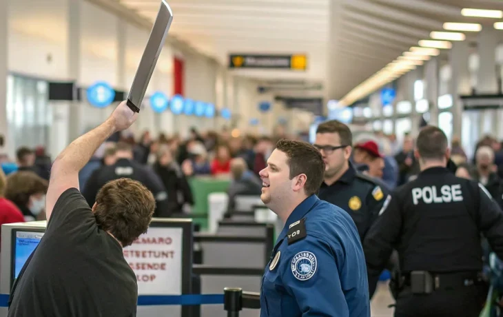 Нож на борту: вылет Delta Air Lines задержан в Портленде