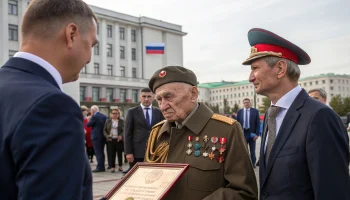 Ветеран Великой Отечественной войны Николай Синякин стал Почётным гражданином Краснодара