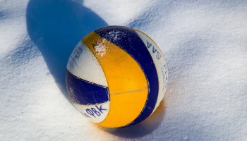 Волейбол на снегу впервые в Краснодаре!