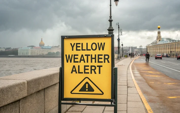 Северо-Запад ждёт серьёзное ухудшение погоды: грозы, ливни и град