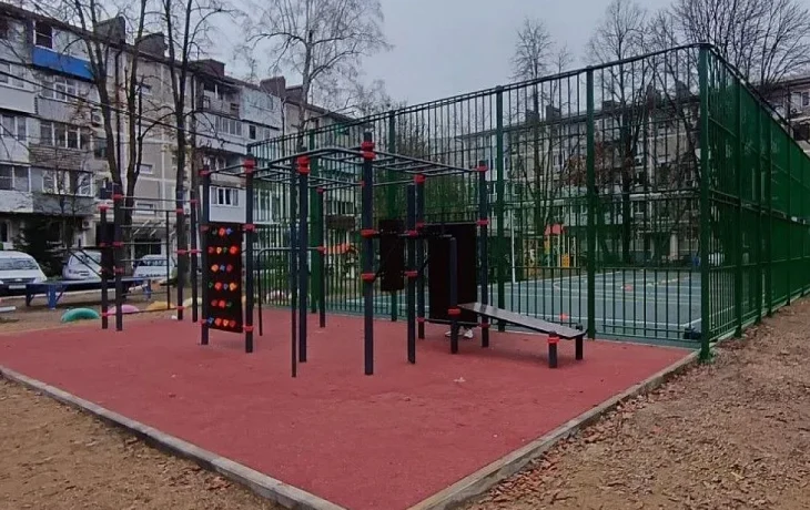 Новая спортивная площадка открылась в Краснодаре благодаря инициативному бюджетированию