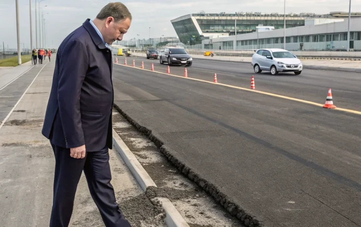 Масштабный ремонт Толмачёвского шоссе в Новосибирске: результаты осмотра мэром
