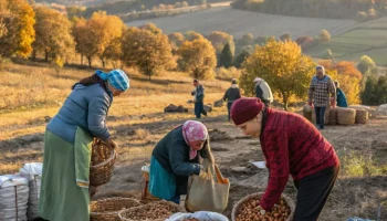 Кубанский фундук: рекордный урожай в Лабинском районе