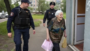 Полицейские Железногорска спасли потерявшуюся пожилую женщину