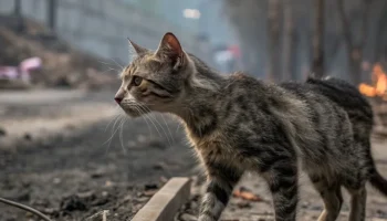 Шокирующий случай жестокого обращения с животными в Домодедово: кот с тяжёлыми ожогами борется за жизнь