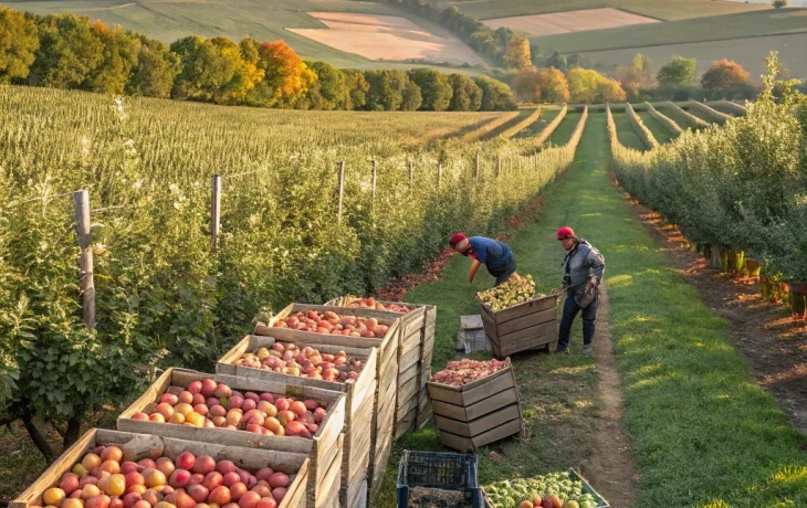 Более 150 тысяч тонн яблок и груш собрали в Краснодарском крае