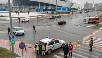 Серьезное ДТП в Казани: водитель сбил пешеходов на зебре