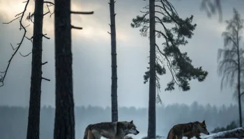 Одинокие волки Ленобласти готовятся к зиме: как они адаптируются и почему это важно