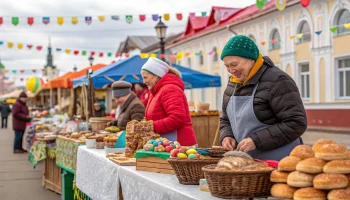 Все для Пасхи: ярмарки выходного дня в Краснодаре