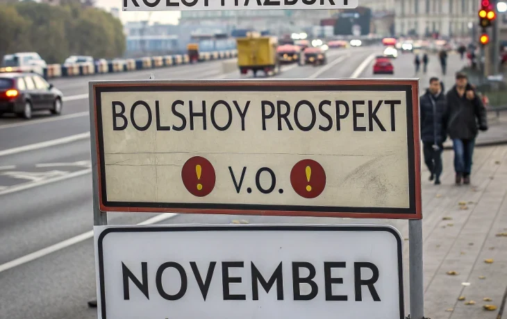 Масштабные ремонты в Санкт-Петербурге: как изменятся дороги в ноябре-декабре