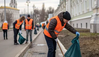 Барнаул готовится к чистоте: завершение осеннего месячника благоустройства