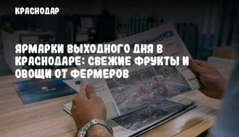 Ярмарки выходного дня в Краснодаре: свежие фрукты и овощи от фермеров