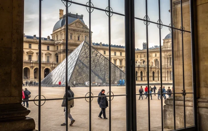 Лувр усилил охрану после ограбления