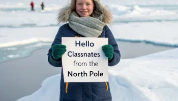 Ученица из Ейска передала привет с Северного полюса: история участия в арктической экспедиции Росатома