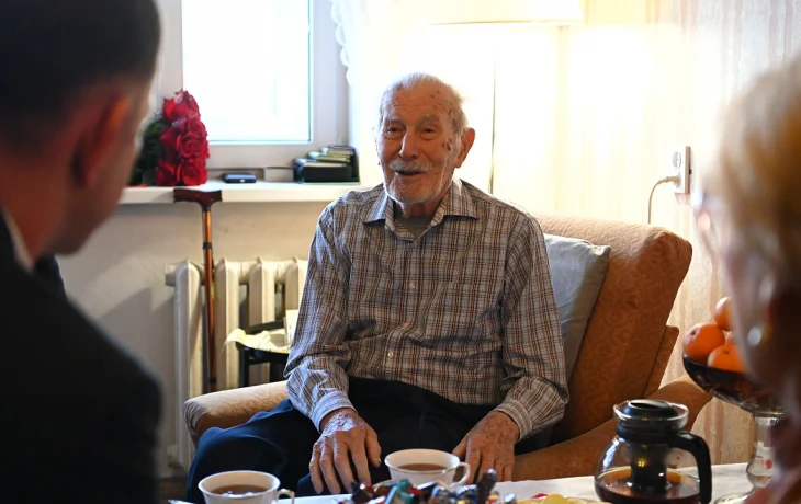 Краснодарские власти поздравили ветерана ВОВ с 101-летием