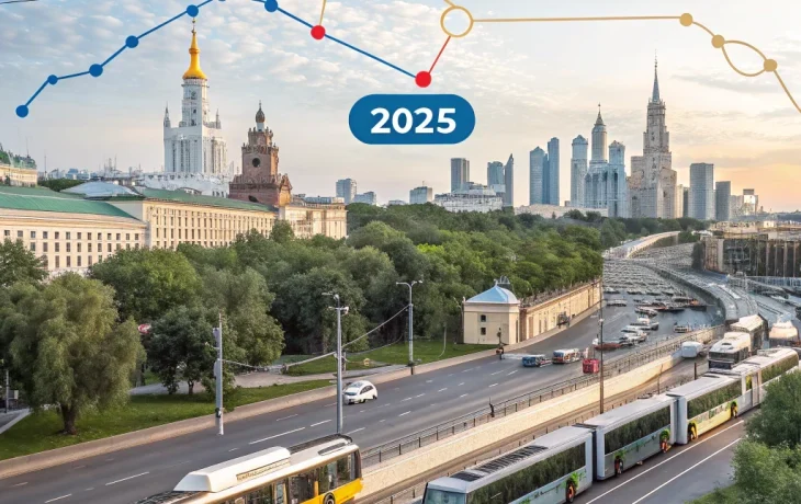 Москва расширяет транспортную сеть: 23 новых маршрута к 2025 году