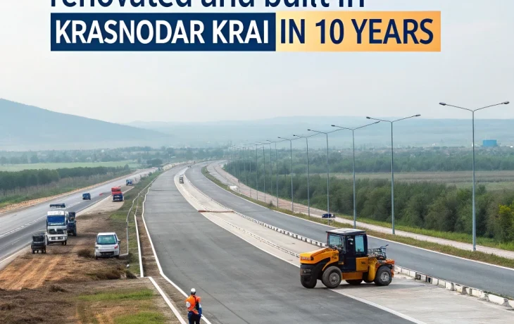Краснодарский край: 10 лет успешной модернизации дорог