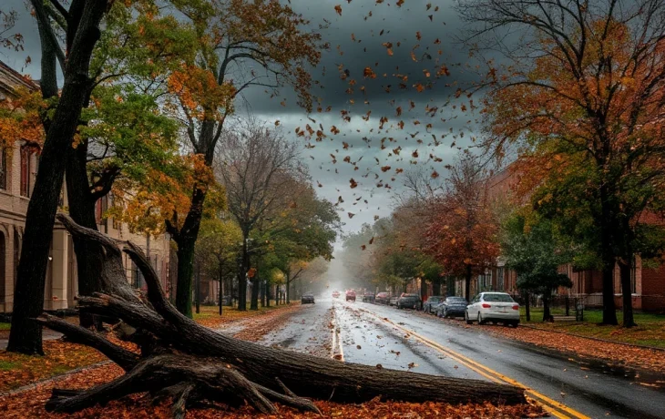 Краснодар под ударом стихии: ураган вызывает масштабные разрушения