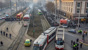 Серьезная авария с трамваем в Краснодаре: остановка шести маршрутов