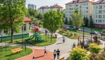 В Динской завершено благоустройство общественной территории по национальному проекту «Инфраструктура для жизни»