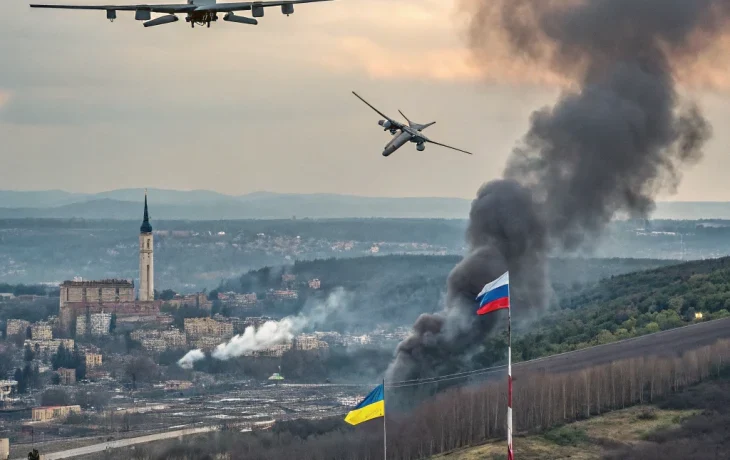 Россия и Украина обменялись атаками дронов перед саммитом Зеленский–Трамп