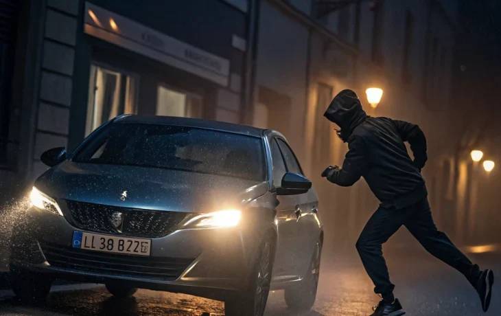 Погоня с участием угнанного «Пежо» на Васильевском острове: ребенок пострадал