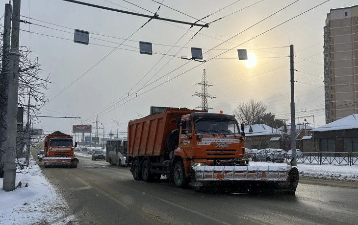 Краснодар справился с последствиями снегопада Краснодар справился с последствиями снегопада