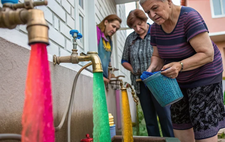 Вода необычного цвета в Анапе: причины и разъяснения Вода необычного цвета в Анапе: причины и разъяснения