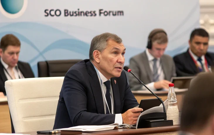 Рустам Минниханов участвовал в Петербургском международном газовом форуме