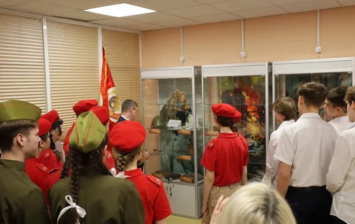 В школе №70 Краснодара открыли Музей Боевой Славы