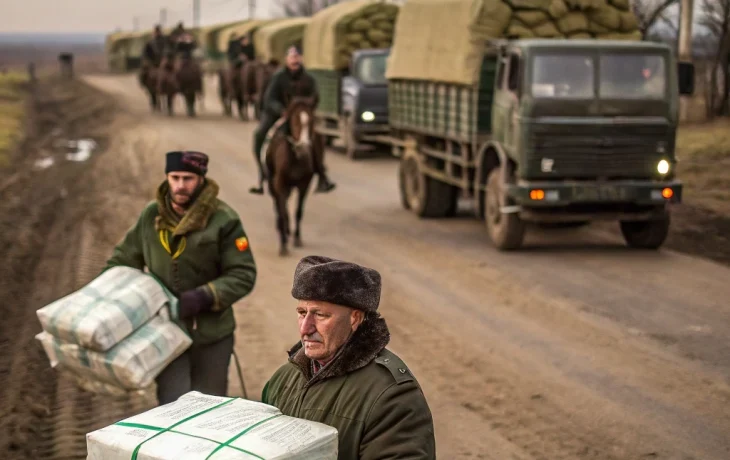 Кубанские казаки собрали более 8 тонн гуманитарной помощи для военнослужащих