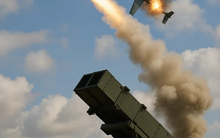 Российская ПВО успешно отразила массированную атаку украинских дронов