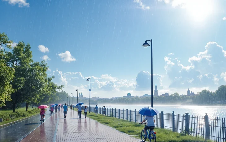 Погода в Ростове-на-Дону 8 сентября 2025: осенняя мягкость и солнечное тепло