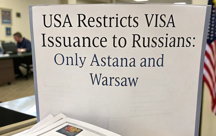 США ужесточают визовые правила для россиян и белорусов