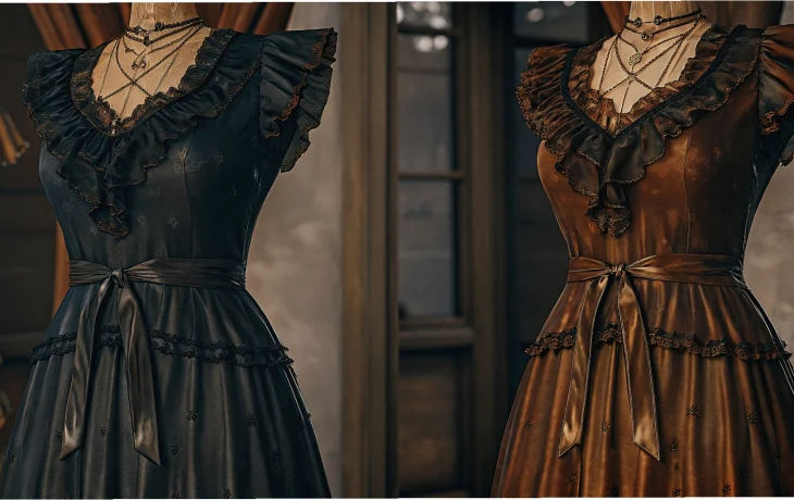 Особенности дизайна платьев в классическом стиле