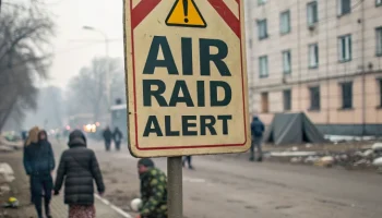 Воздушная тревога в Украине: объявлена в нескольких областях