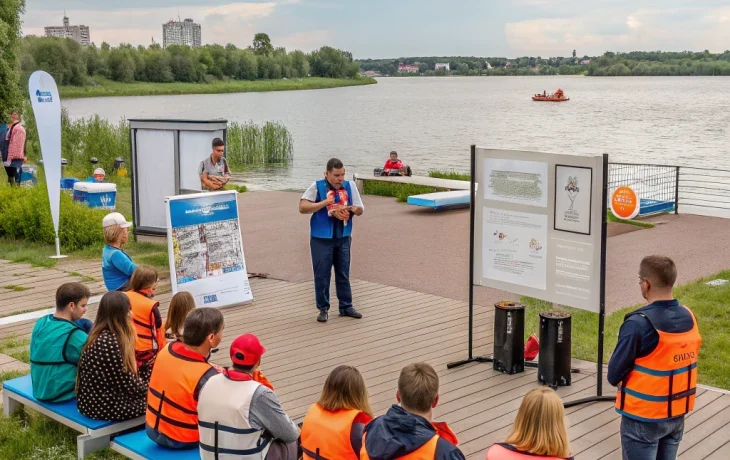 Безопасность на воде в Барнауле: проходит профилактическая акция