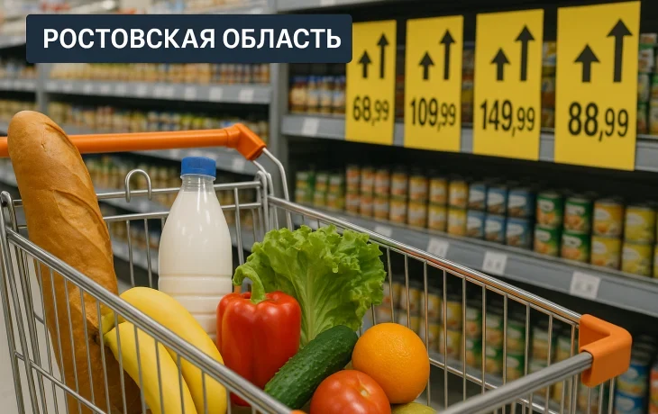 Рост цен на продукты питания в Ростовской области с 25 августа по 1 сентября 2025 года