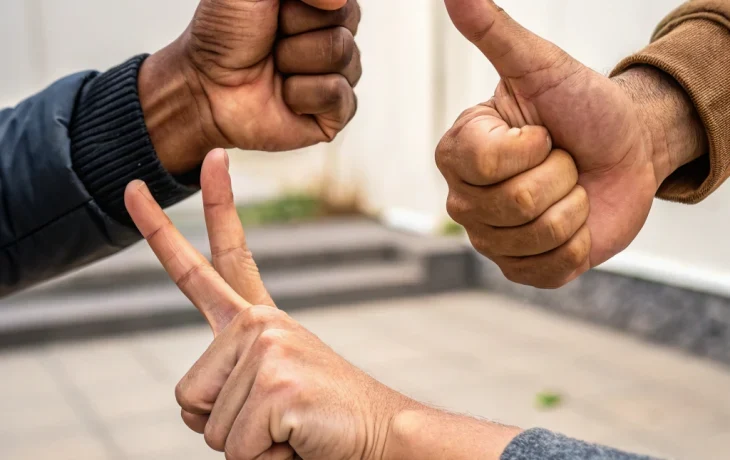 Необычный чемпионат по «Камню-ножницам-бумаге» собрал жителей Санкт-Петербурга