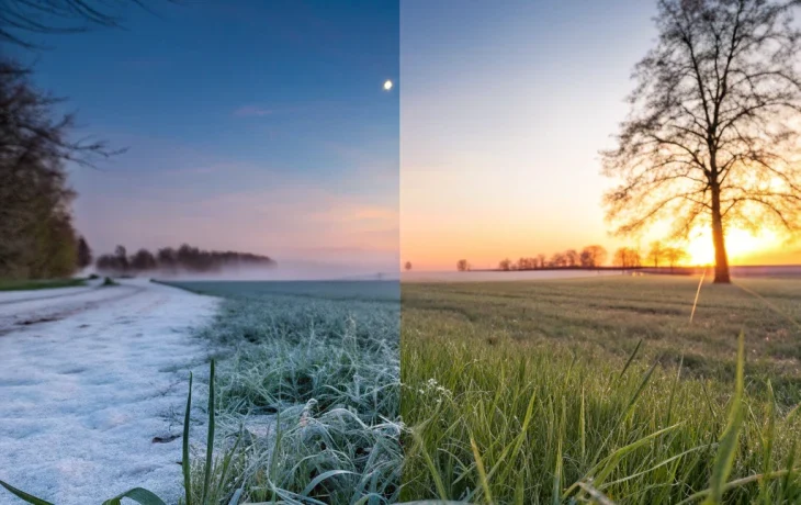 Постепенное потепление в Свердлинской области