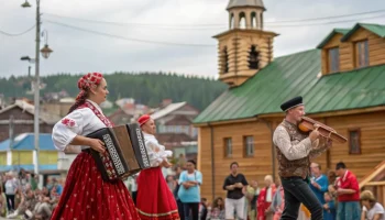 Масштабный казачий фестиваль в Усть-Лабинске объединил историю и традиции