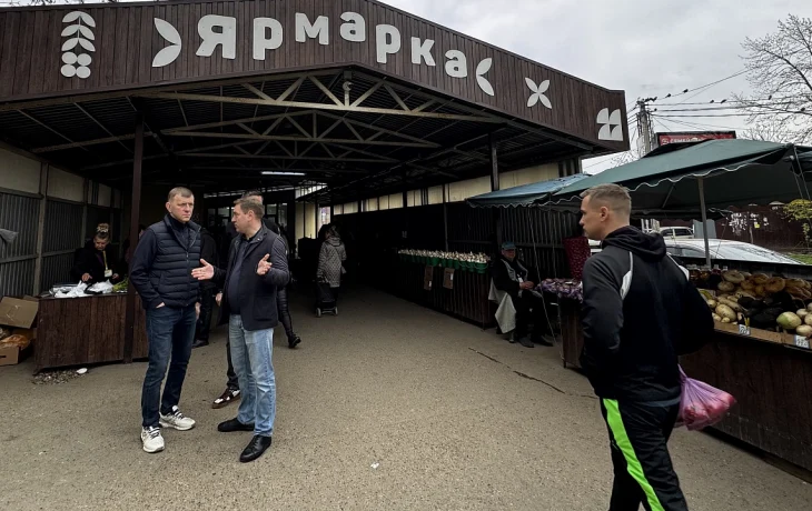 Глава Краснодара проверил организацию ярмарок выходного дня