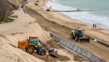 Анапа готовится к сезону: масштабная очистка пляжей