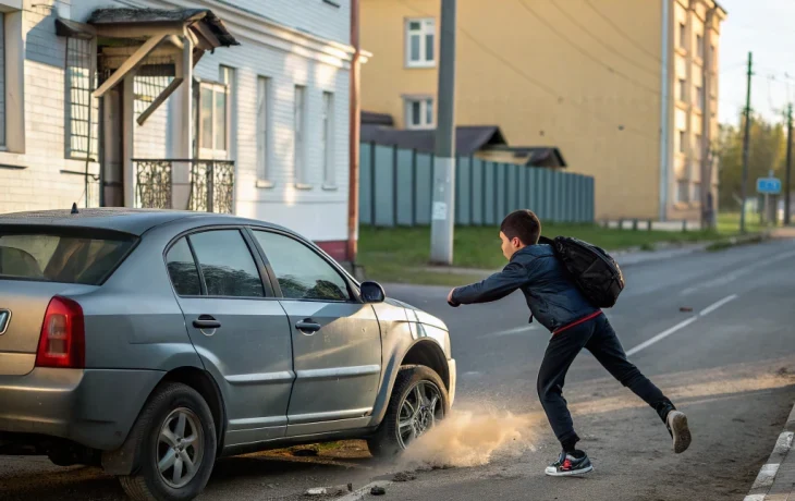 Серьёзный инцидент в Сестрорецке: кроссовер сбил девятиклассника на пешеходном переходе