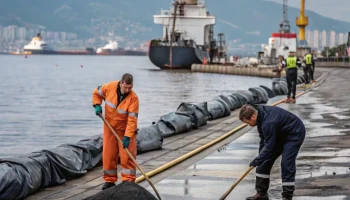 Ликвидация разлива нефти в Новороссийске: завершены работы, продолжается контроль