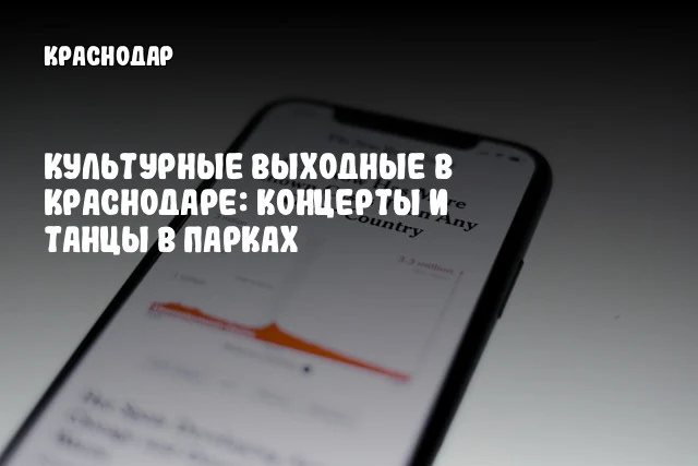 Культурные выходные в Краснодаре: концерты и танцы в парках