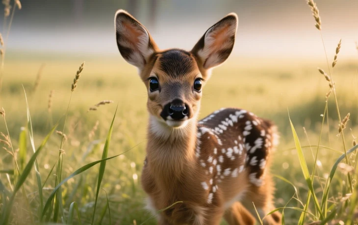 В Сочи спасли косулёнка, угодившего в частный двор