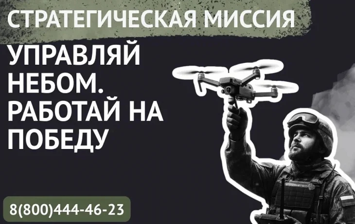 Выплаты до 3,4 млн рублей: в Краснодаре набирают операторов дронов для контрактной службы