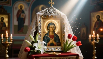 Мироточивая икона Божией Матери Бачуринской в Краснодаре