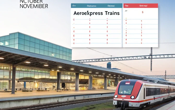 Изменения в расписании МЦД-1 и Аэроэкспрессов в Москве с 30 октября 2025 года